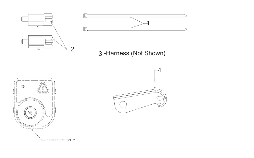 Electrical Diagram and Parts List for 13AN77SS000 2022 Yard Machines Lawn Tractor